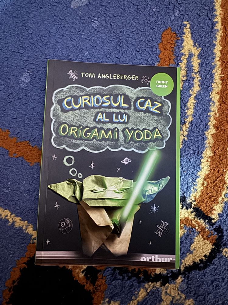 Curiosul caz al lui Origami Yoda, carte de citit