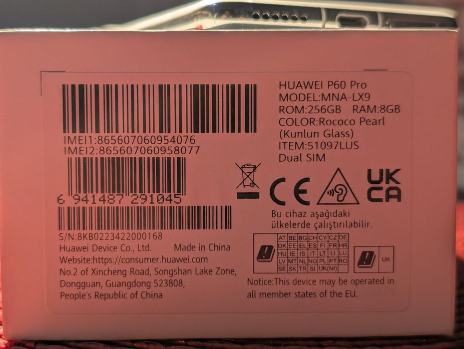 Huawei P60 Pro 8Gb/256Gb alb impecabil, folie, husa, in garantie