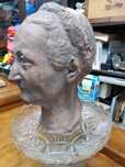 Sculptura Lut Ars - Cap de femeie - nesemnat