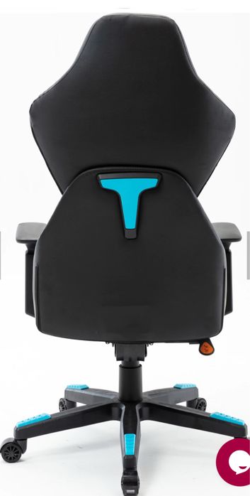 Геймърски стол Kring Sakura, Черен/Син