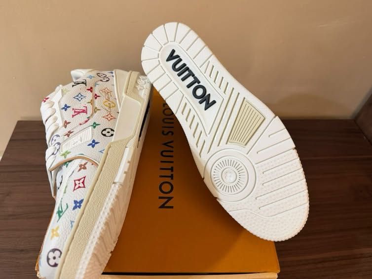 Louis Vuitton LV Trainer x Takashi Murakami “White Multicolor”