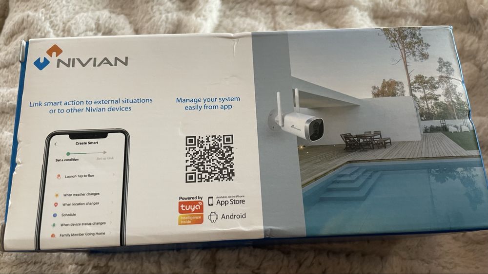 Camera supraveghere exterior wifi Nivian