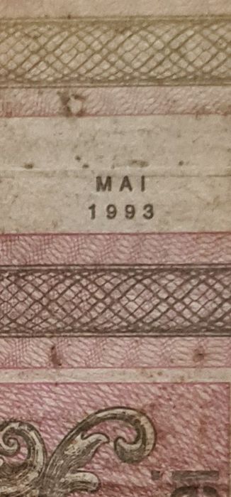 Bancnotă 1000 lei din 1993, serie limitată