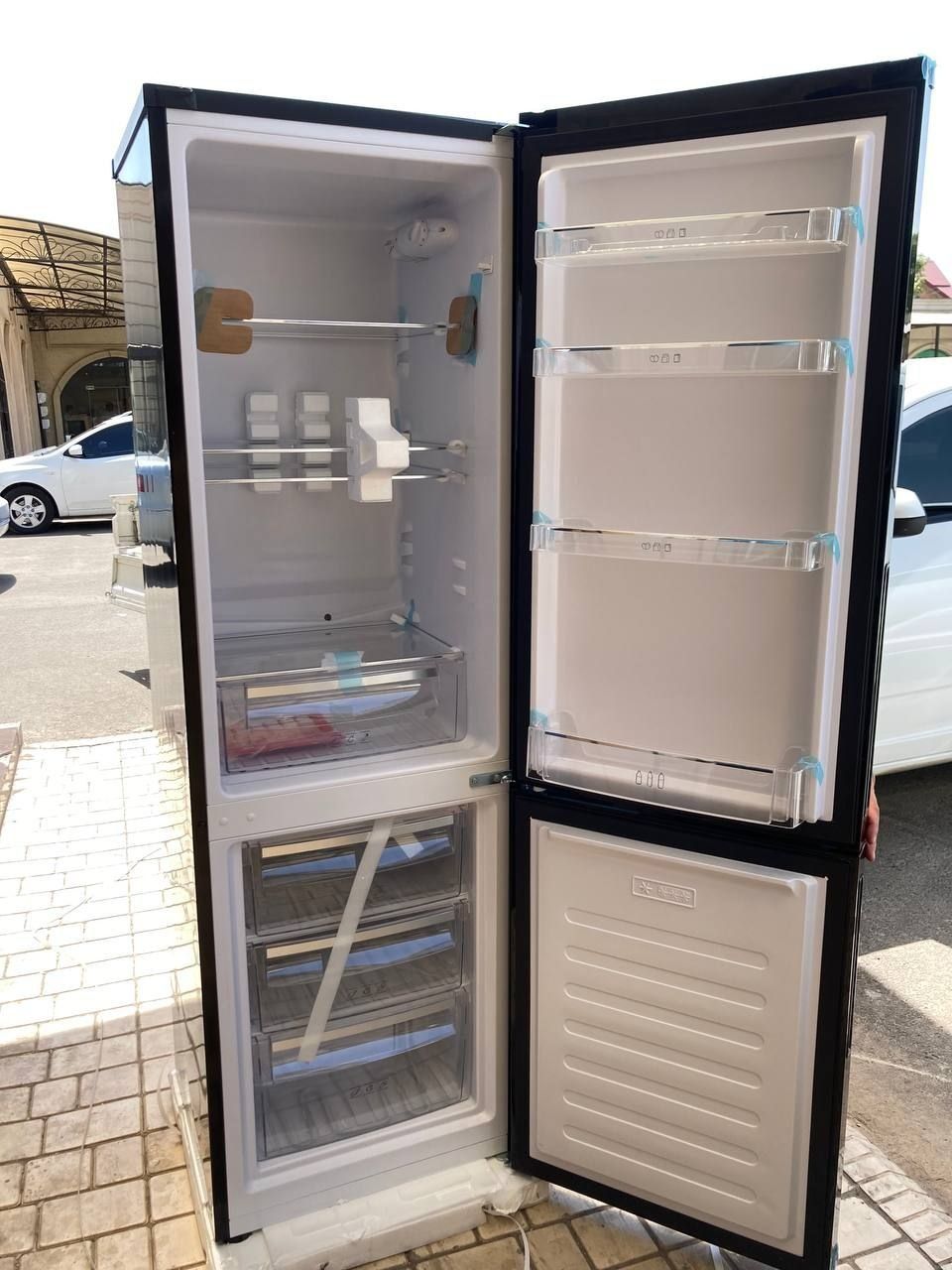 Холодильник Immer ri271ldbl Glass с бесплатной доставкой по городу