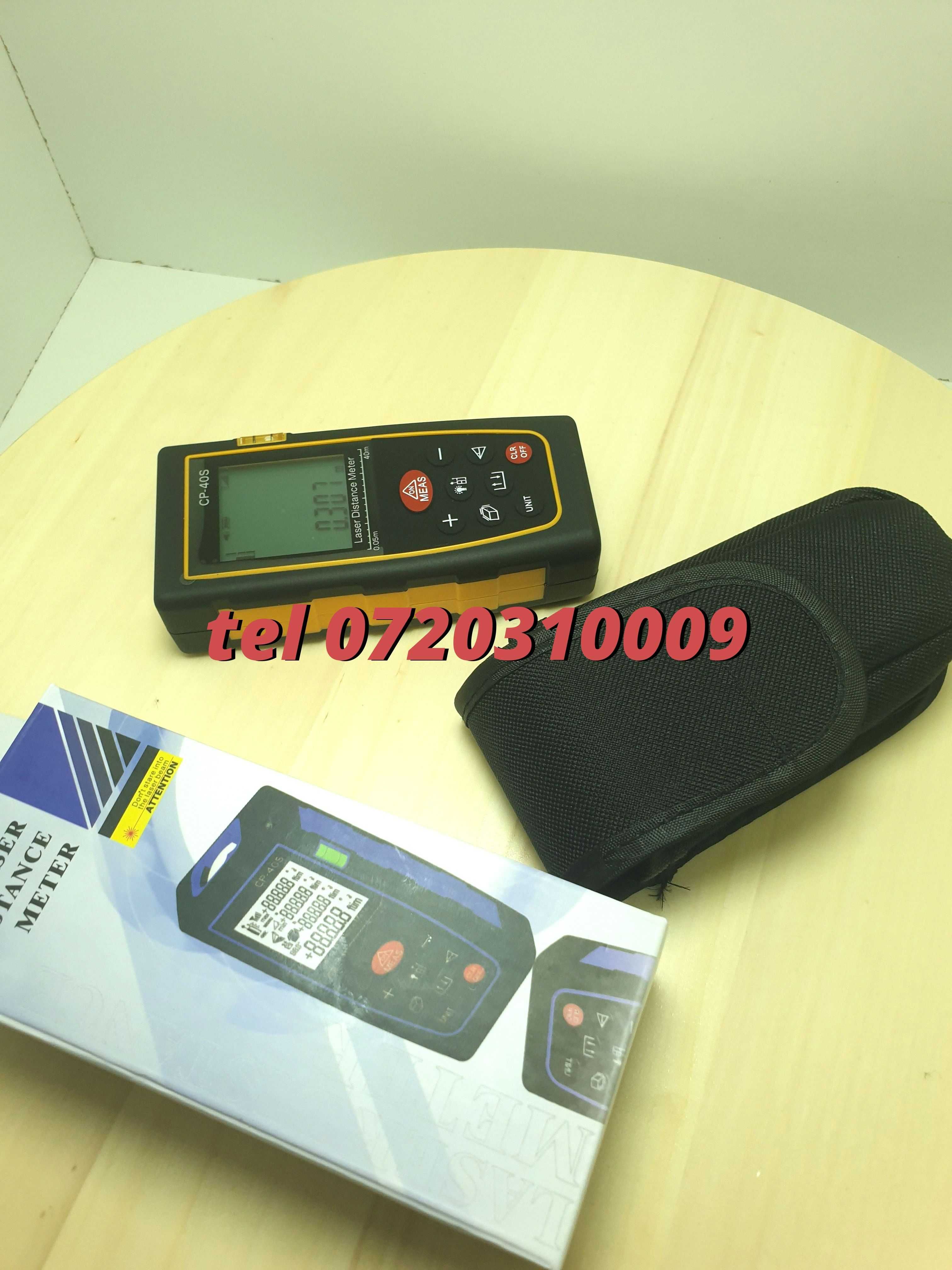 Telemetru Laser Profesional 40m Model 2021