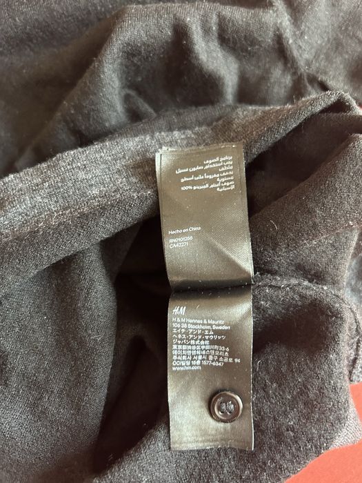 Мъжки пуловер H&M от мерино вълна