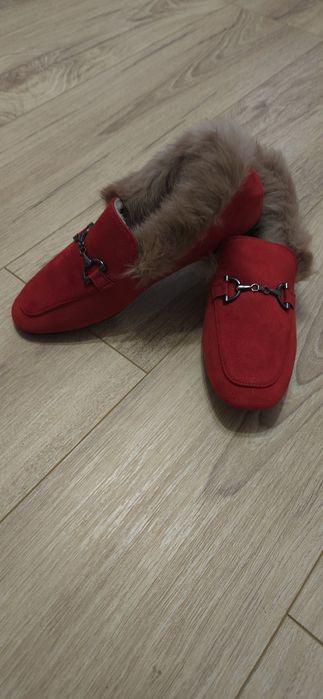 Мокасини с естествен косъм последни 3 броя