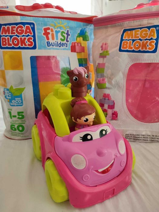 Конструктор Мега Блокс за малки деца.