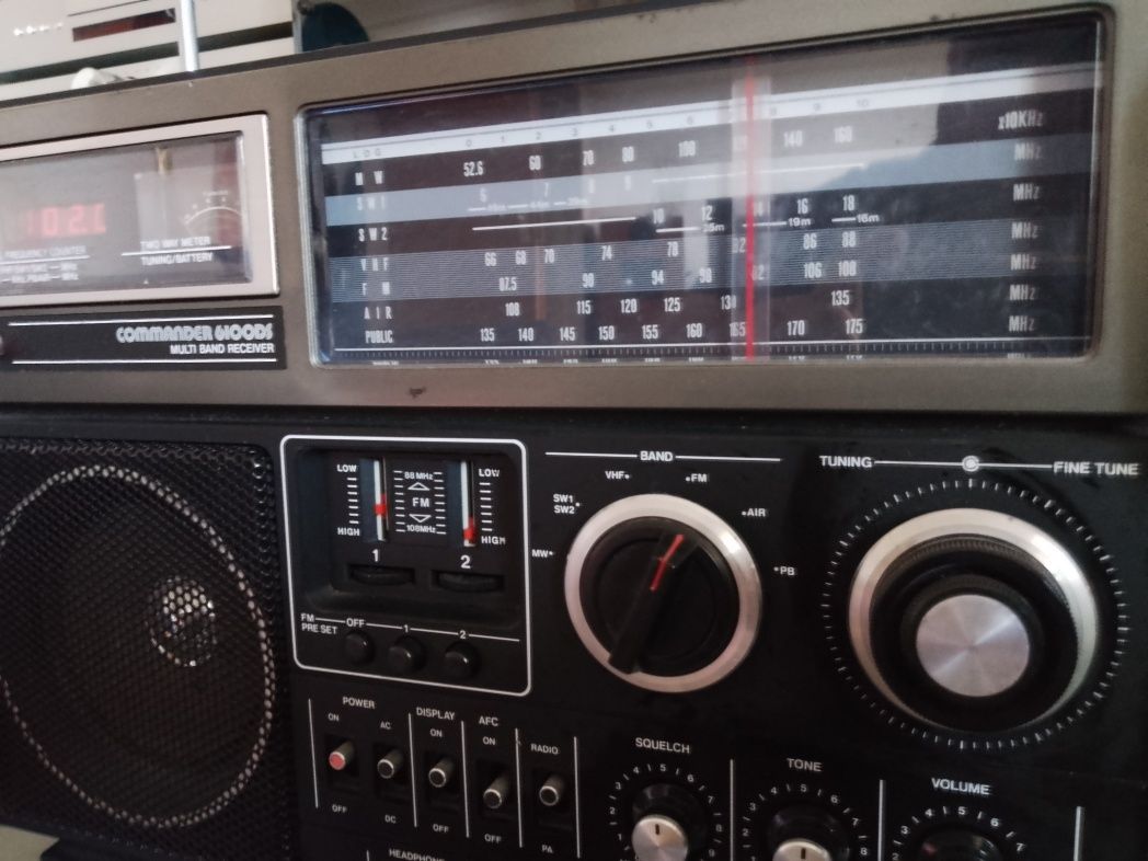 Radio Portabil Vintage Commoder 610 ODS Recuzita)Decor