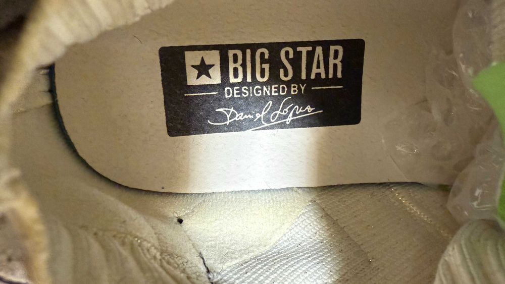 Big Star sneakers dama Designed by Daniel Lopez mar. 38