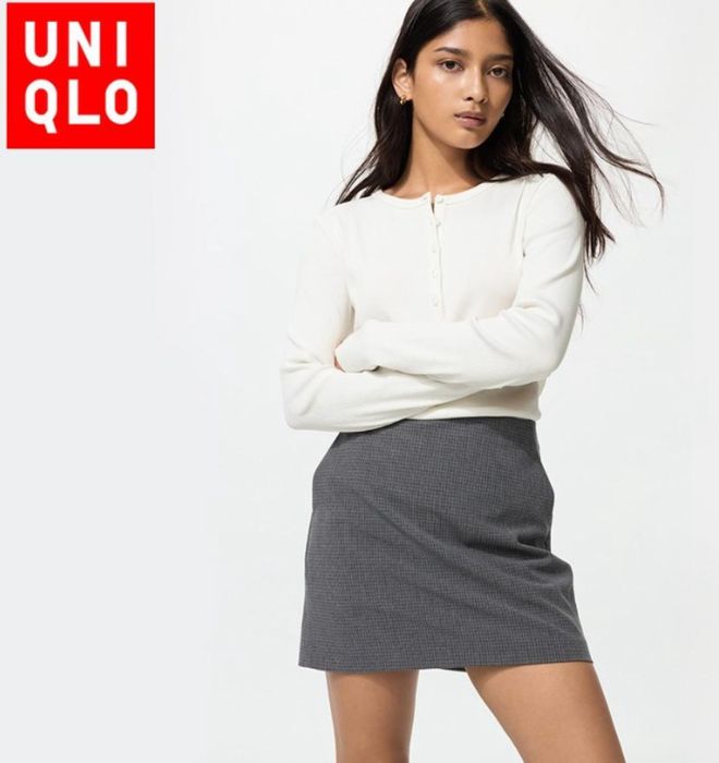 Кофта uniqlo в рубчик S