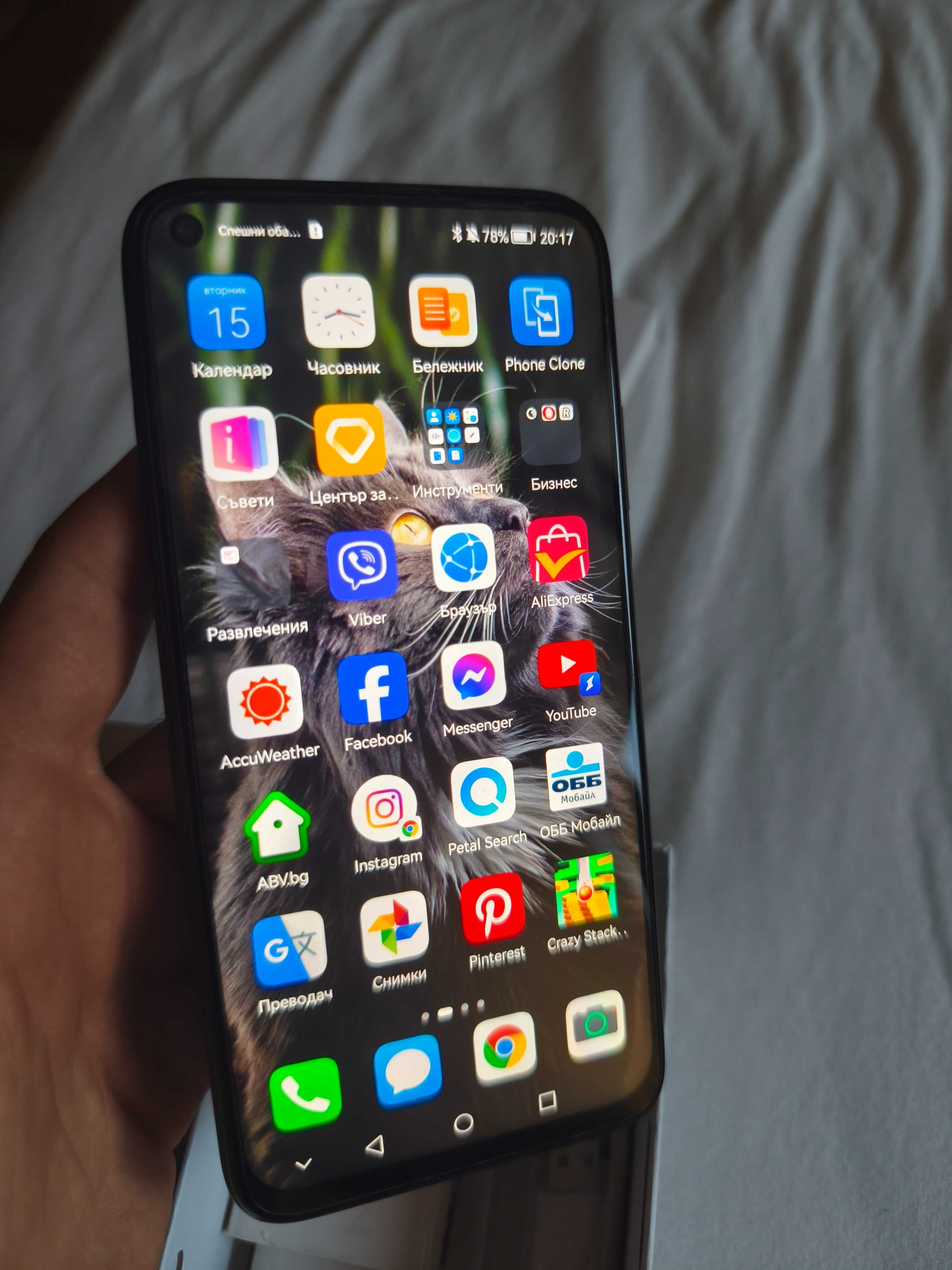Смартфон Huawei P40 lite
