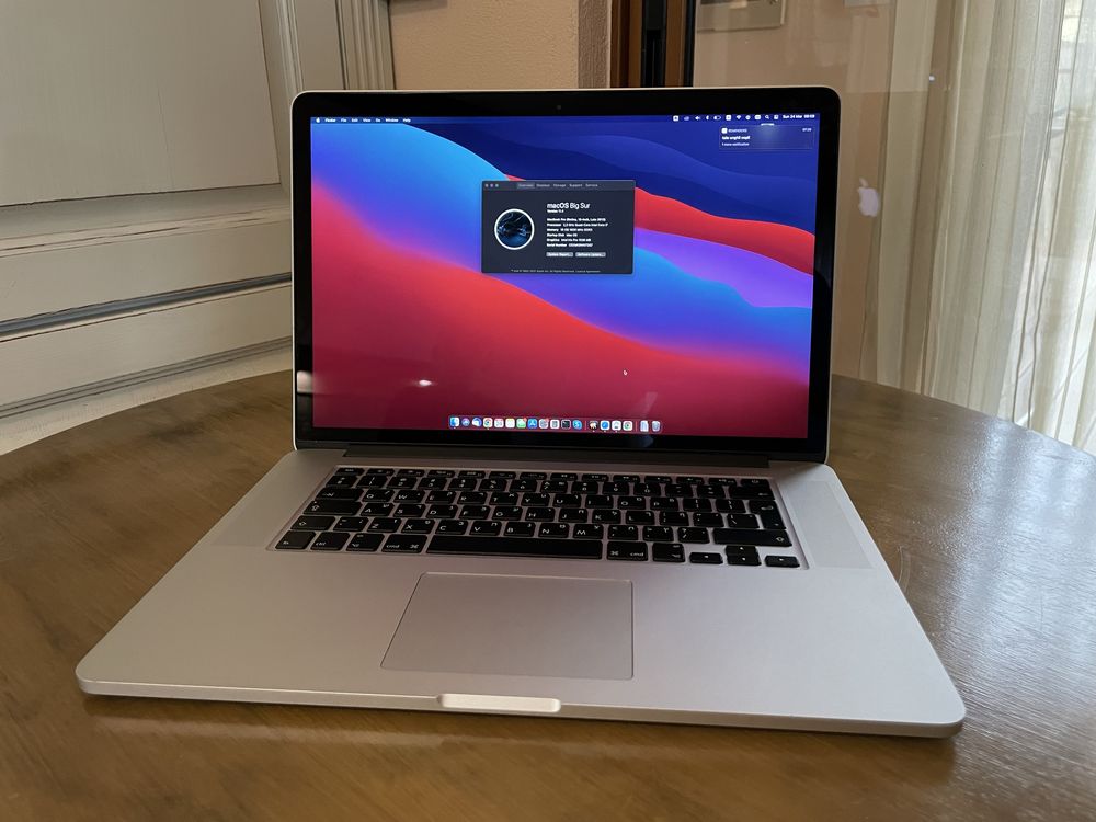 Macbook Pro A1398 15.6" i7 SSD-512GB Ram-16GB GeForce GT 750M 2GB