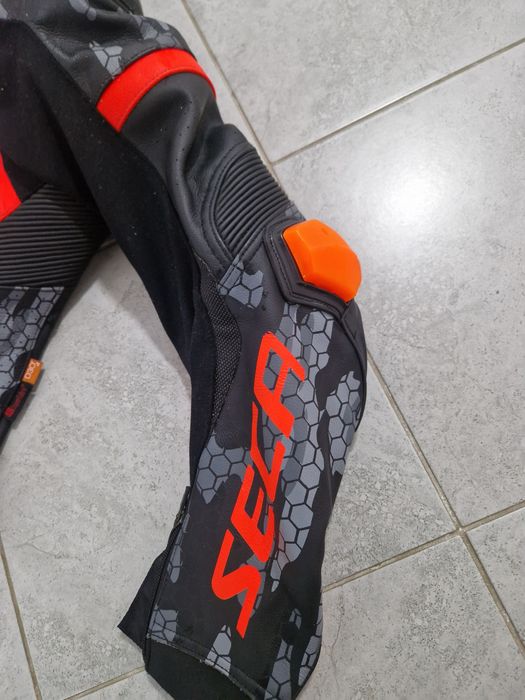 Geaca moto Seca SRS 2 Fluo Red/Camo/Marimea 54