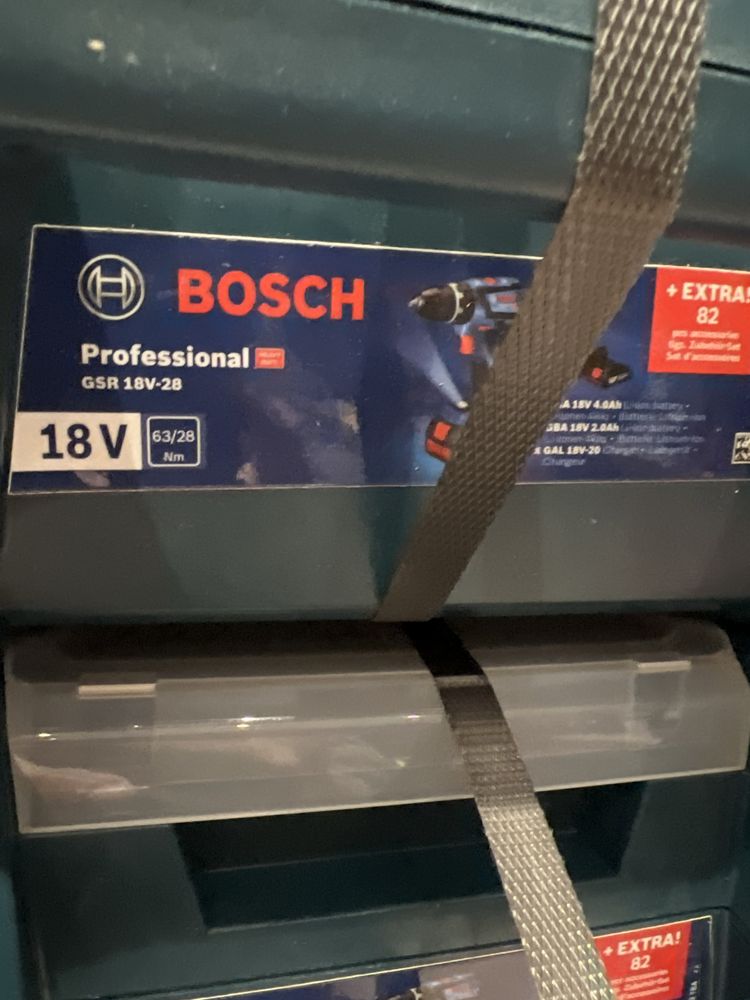 Filetanta Bosch GSR 18V-28 cu ac.de 2 ah.+incarcator-Noua