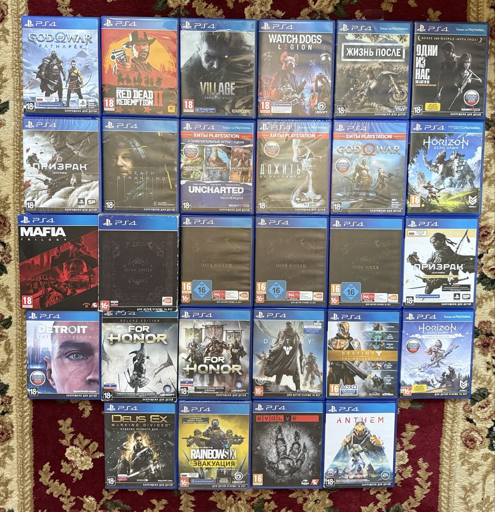 Диски игры для пс 4 ps 4 топовые игры на playstation 4 ps 5 диски