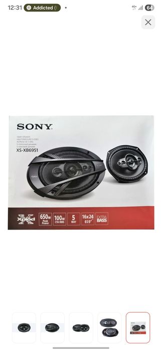Акустика эстрадная Sony