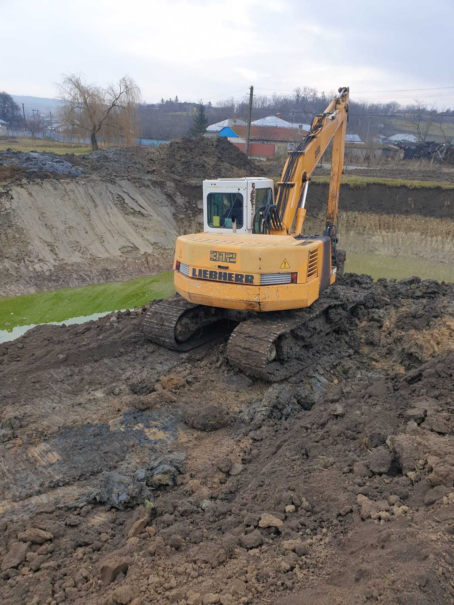 Inchiriez excavator Botosani - brat 10m