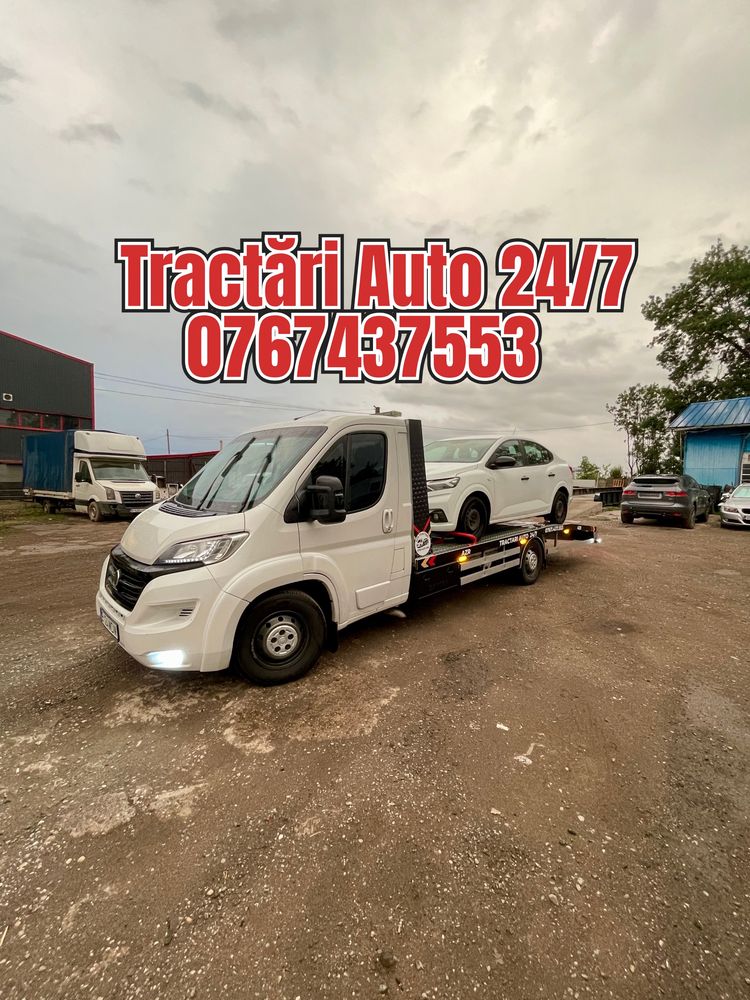Tractari Auto/Platforma Auto/Asistenta Rutiera/Rampa