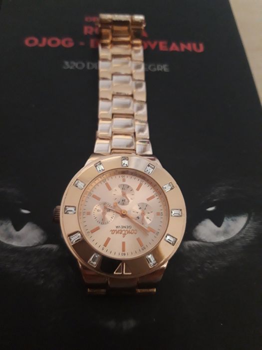 Ceas dama Geneva Contena Rose Gold