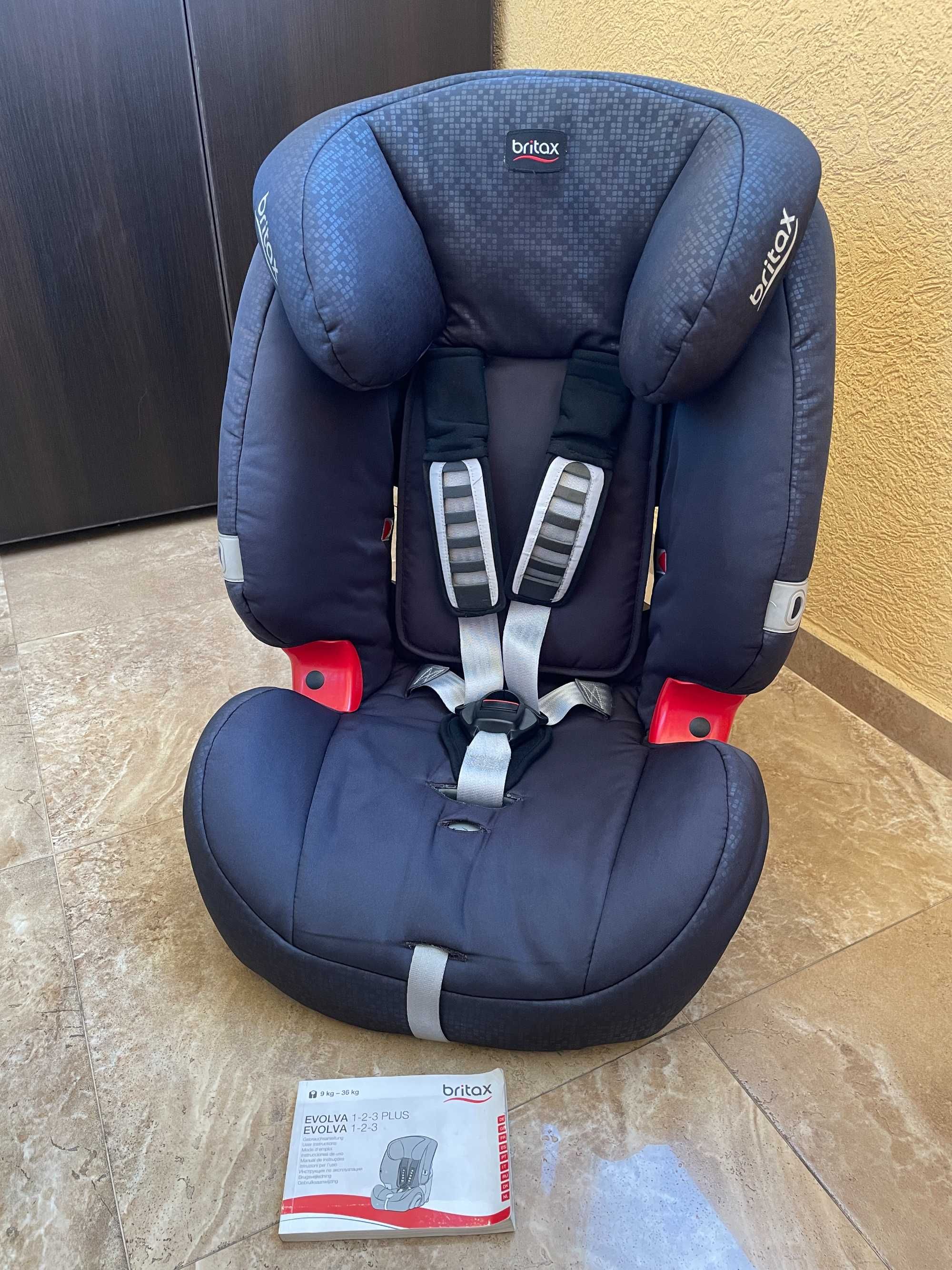 Детско столче за кола BRITAX Evolva 1-2-3 (9м. до 12г. / 9-36 кг.)