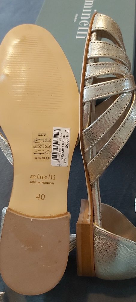 Sandale piele Minelli marime 40