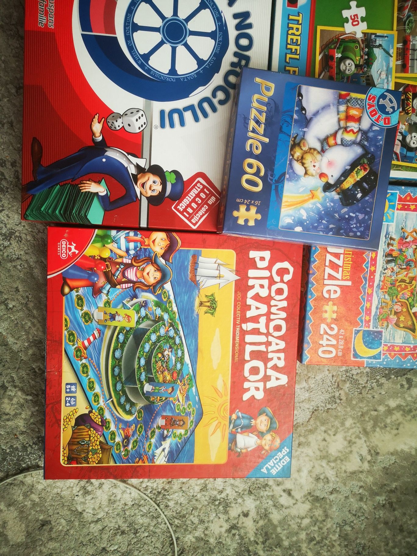 Jocuri de societate,Thomas puzzle, pentru copii, ca noi!