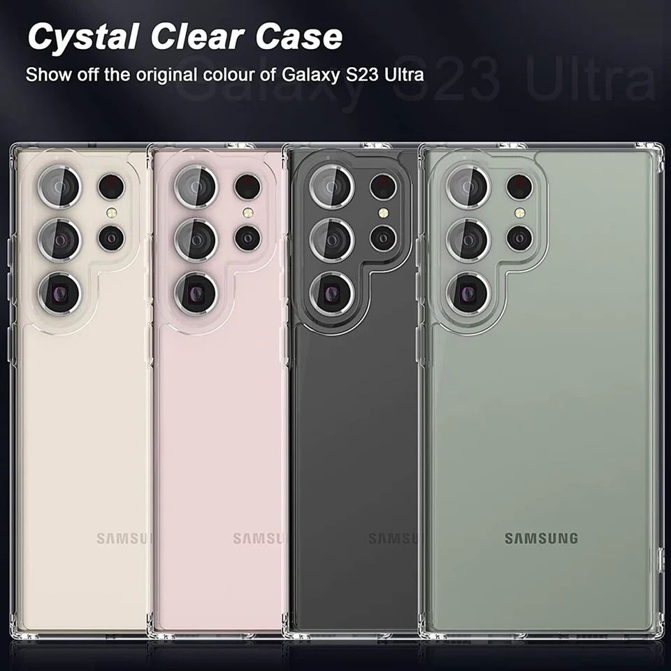 Прозрачен Кейс SPACE CASE за Samsung Galaxy S25 S24 S23 FE / Ultra S22