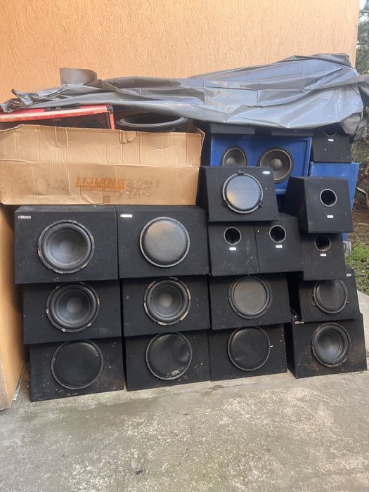 Marfa angro. Boxe, lumini , subbwofere etc