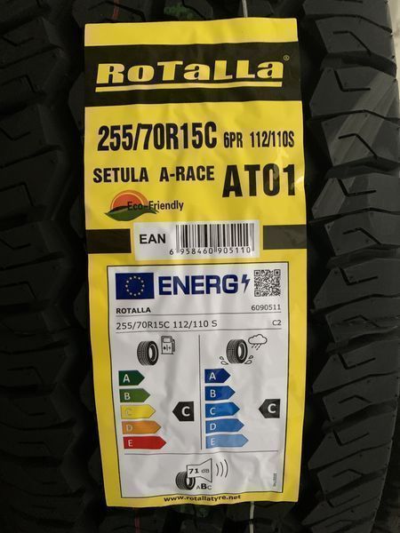 Нови летни джипови гуми ROTALLA AT01 255/70R15 112H XL НОВ DOT