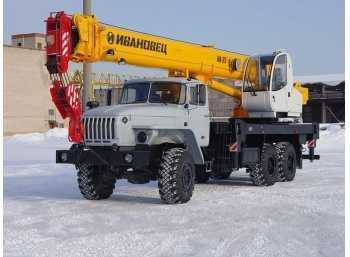 Автокран 25т с опытным оператором — Кызылорда и область