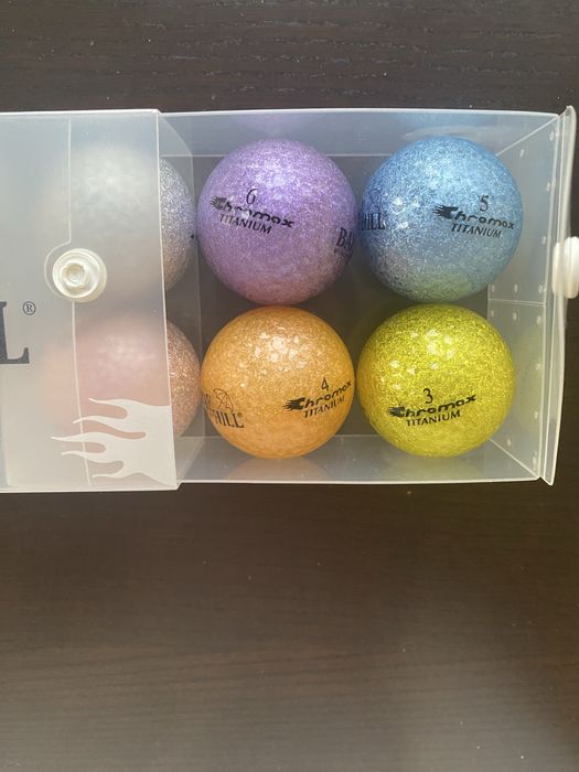 Голф топки Bay Palmer Hill hromax 6 бр комплект