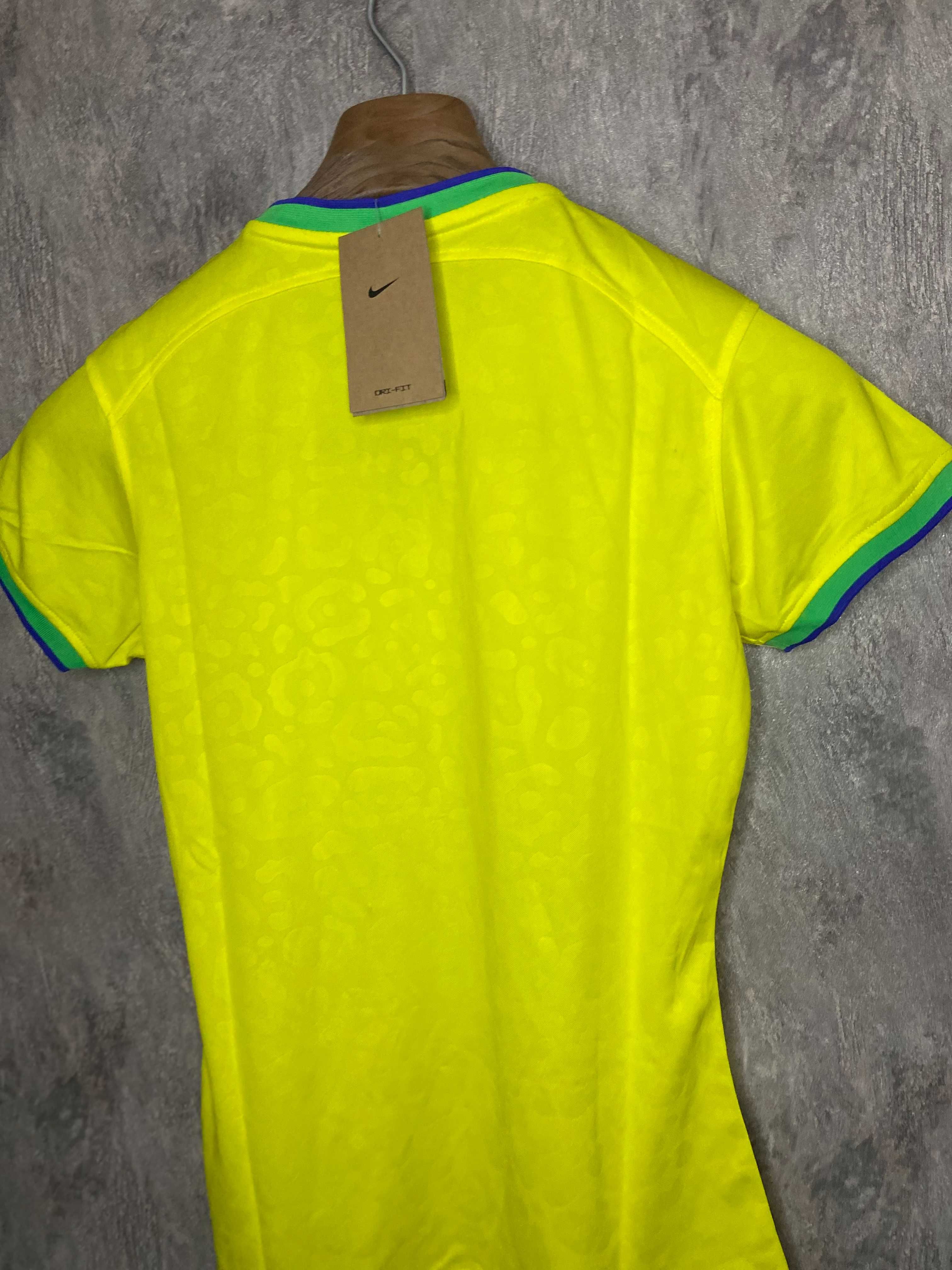 Tricou copii Brazil Yellow 2023-24