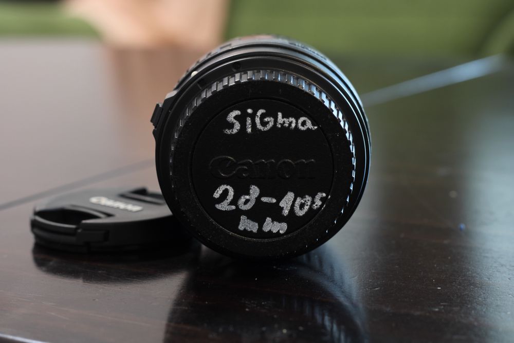 Продавам обектив sigma 28-105mm със сенник оригинален