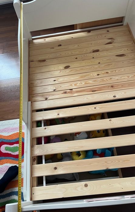 Pat copii lemn masiv