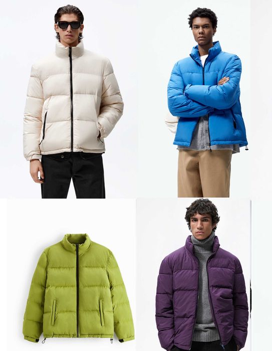 Мужские новые куртки Zara (пуховик)
