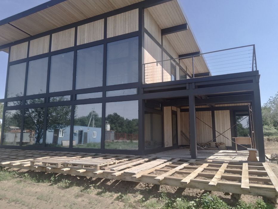 Окна металлоластиковые, алюминиевые