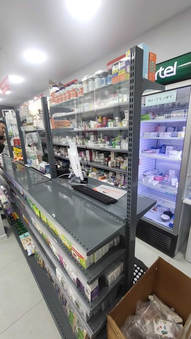 Dorixonalar uchun savdo stellajlari | Торговые стеллажи для аптеки