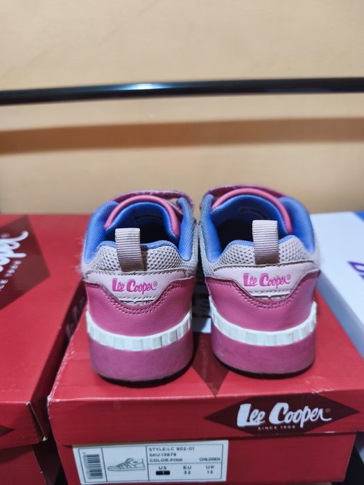 Детски кожени маратонки "Lee Cooper"