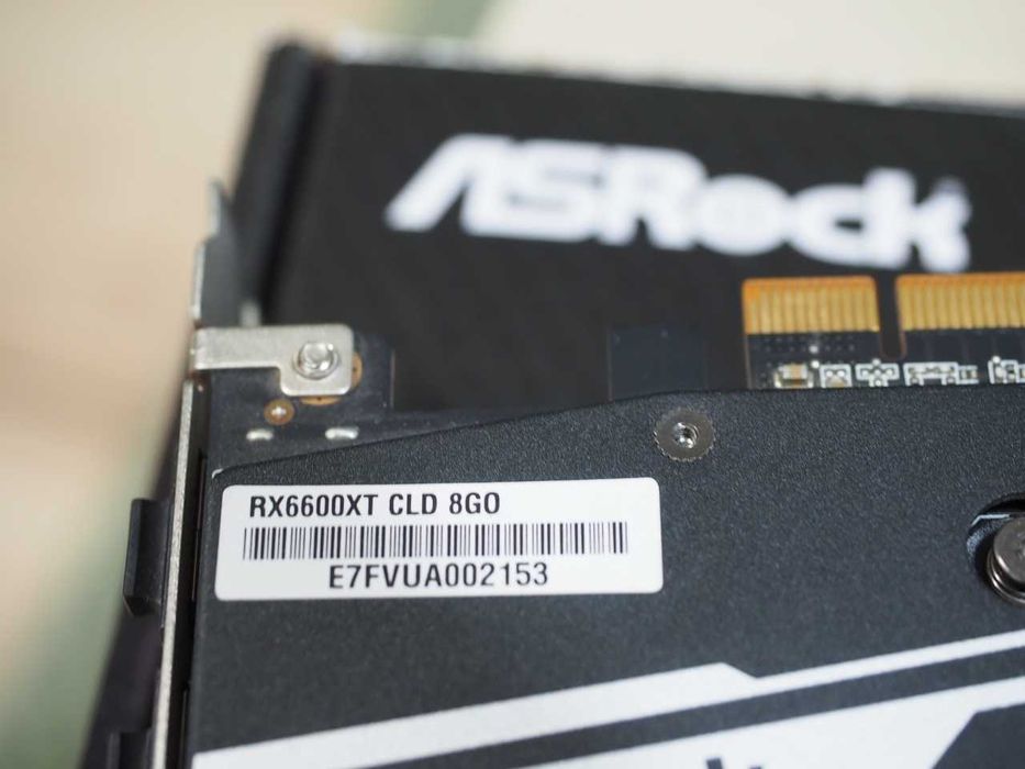 AMD ASRock Radeon RX 6600 XT 8GB