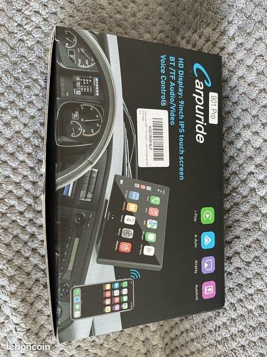 Carpuride 901 Pro Navigatie Android auto Apple Carplay