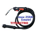 Pistolet MIG MAG 25AK / MB25 lungime 5 metri sudura cu sarma argon CO2