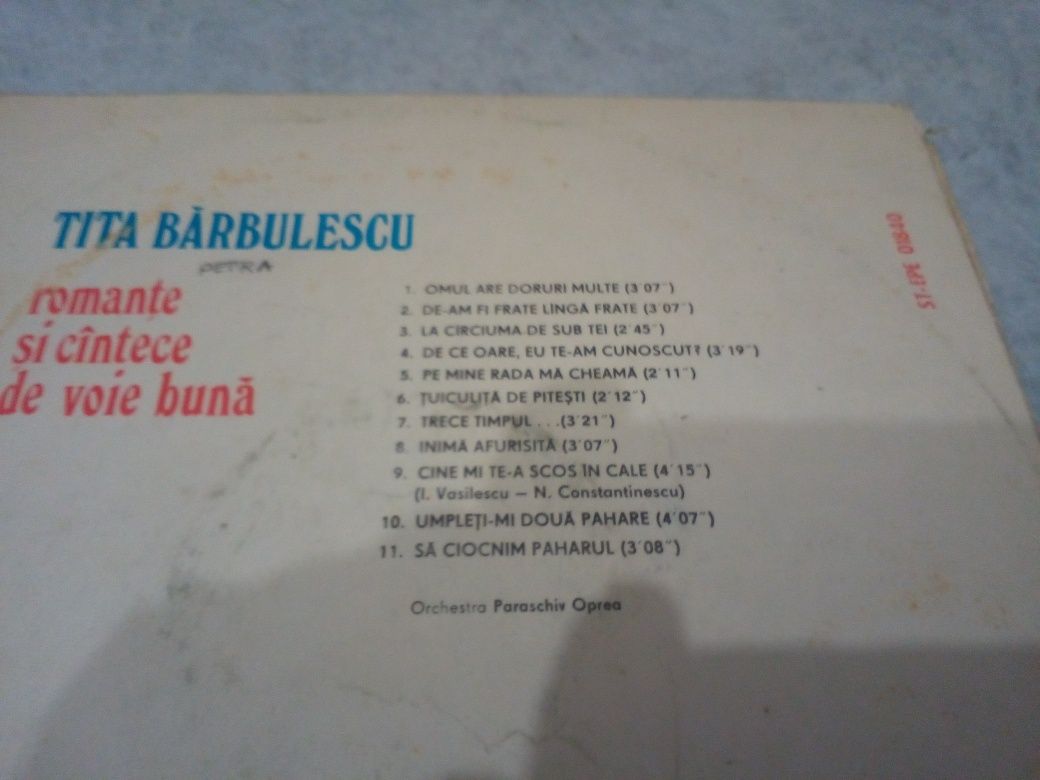 Vinil Tita Barbulescu