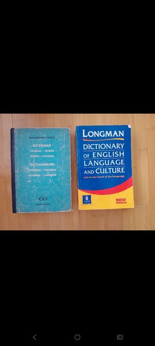 Set dictionare Francez si Englez