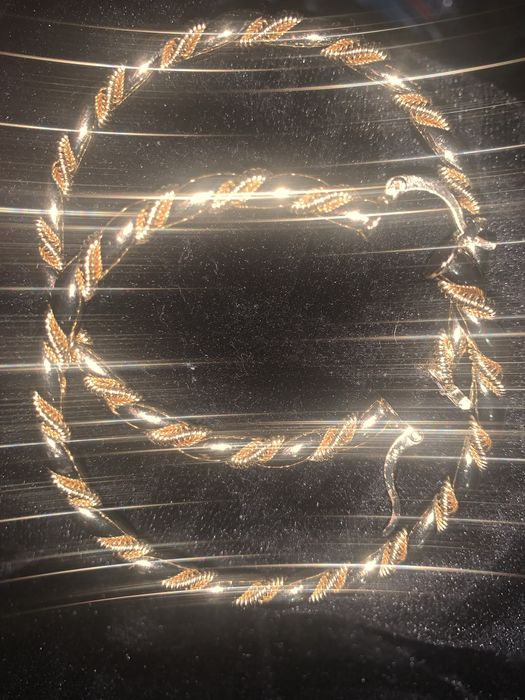 Vand cercei de aur 18k