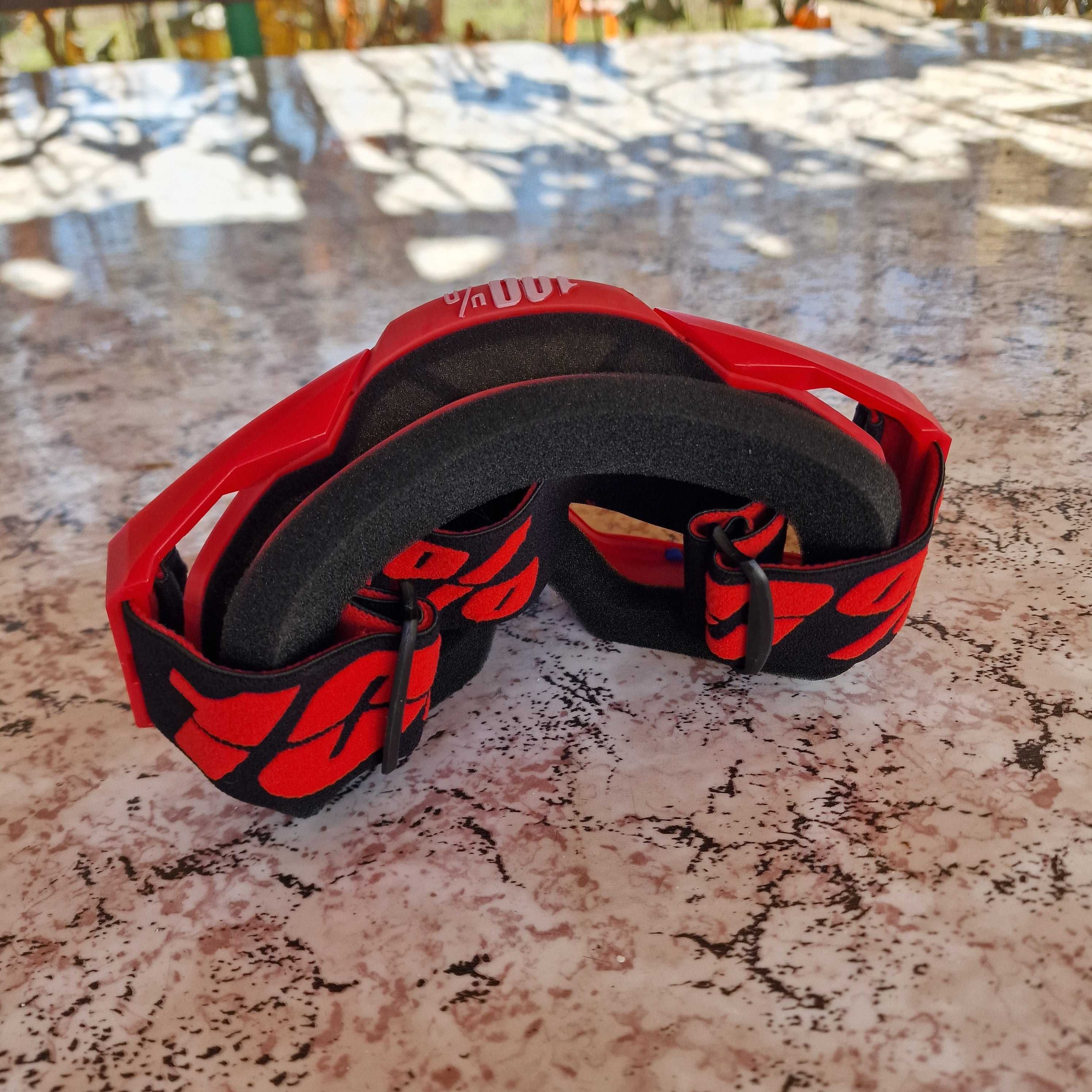 Мотокрос ендуро очила goggles гугълс за каска 100% процента gogles