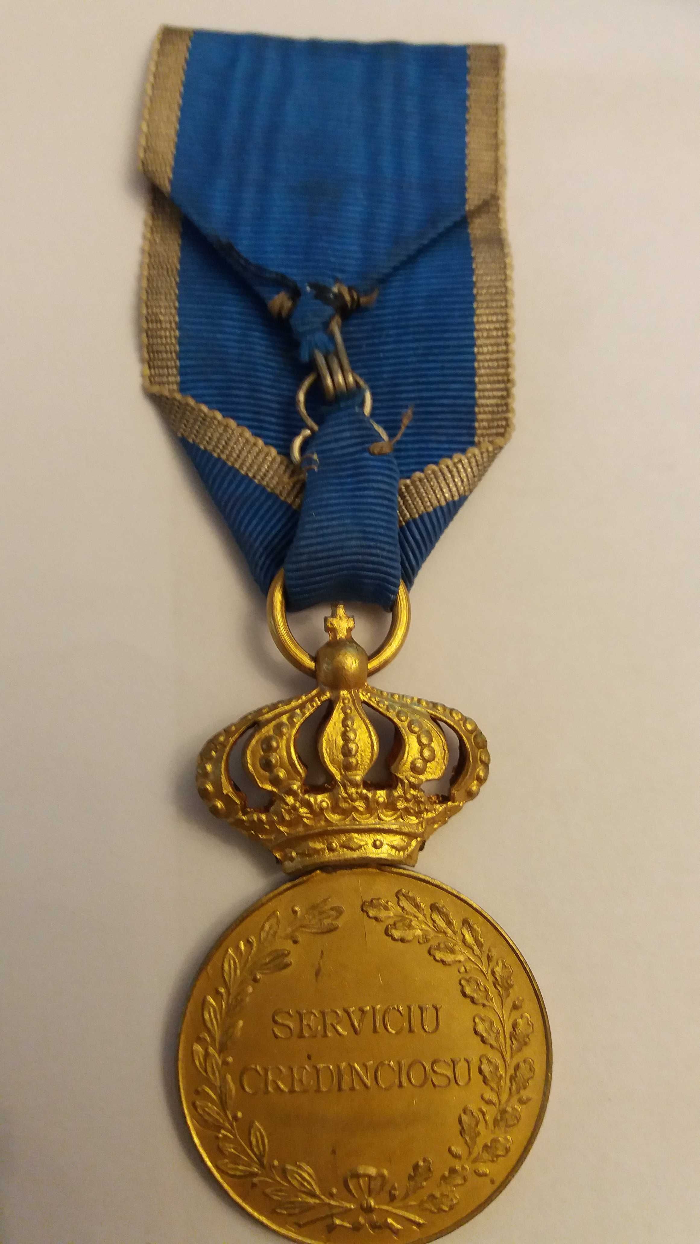 Medalie "Serviciu Credinciosu" 1878