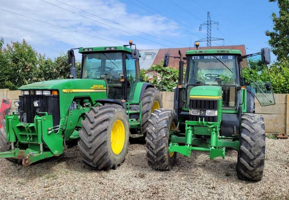 Tractor John Deere 8210, AC, 220 CP, 4x4, stare perfecta. IMPORT