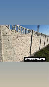 Gard din placi si Garduri de beton Timisoara