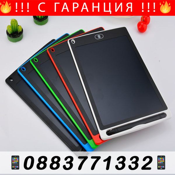 НЕМСКИ Универсален таблет за рисуване и п – Writing Tablet + ЛЕД ФЕНЕР